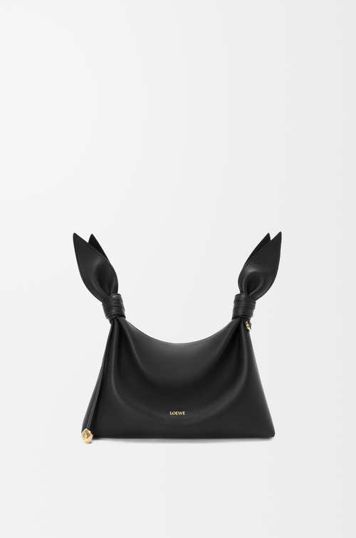 LOEWE Bolso Scarf mini en piel de ternera lisa Negro