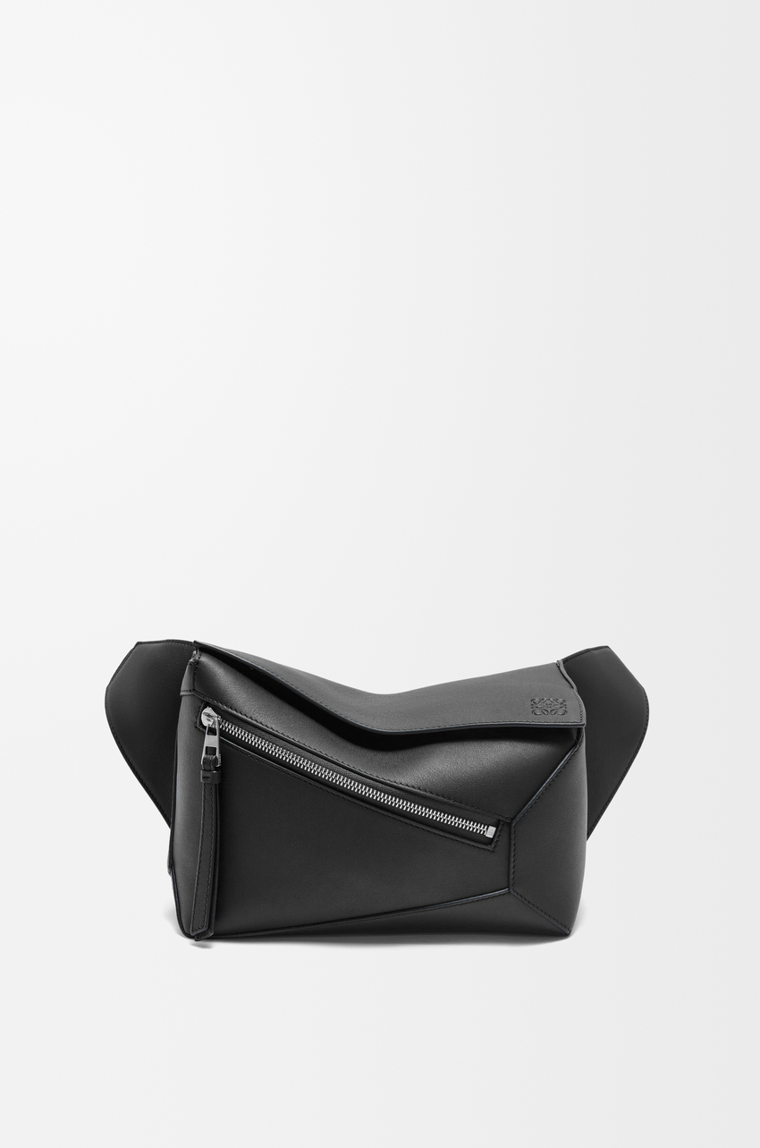 Small Puzzle Edge bumbag in classic calfskin