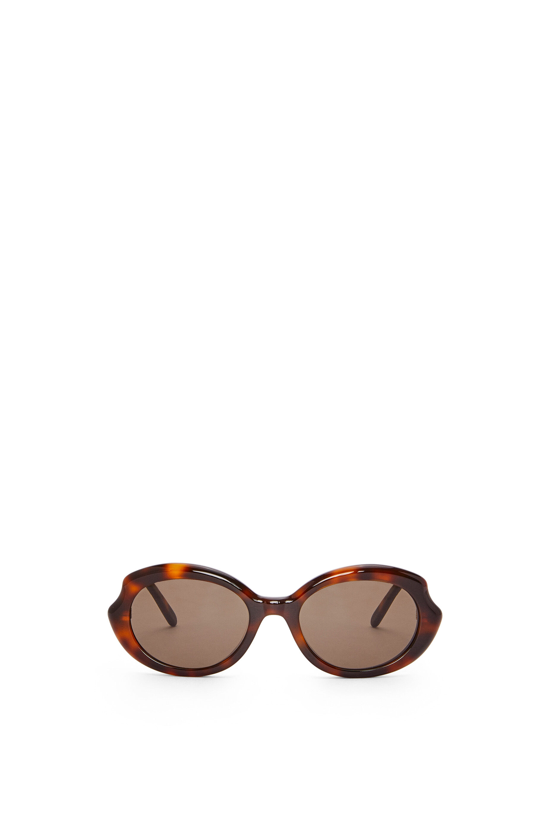 Lunettes de soleil Mini Oval Slim Havana LOEWE