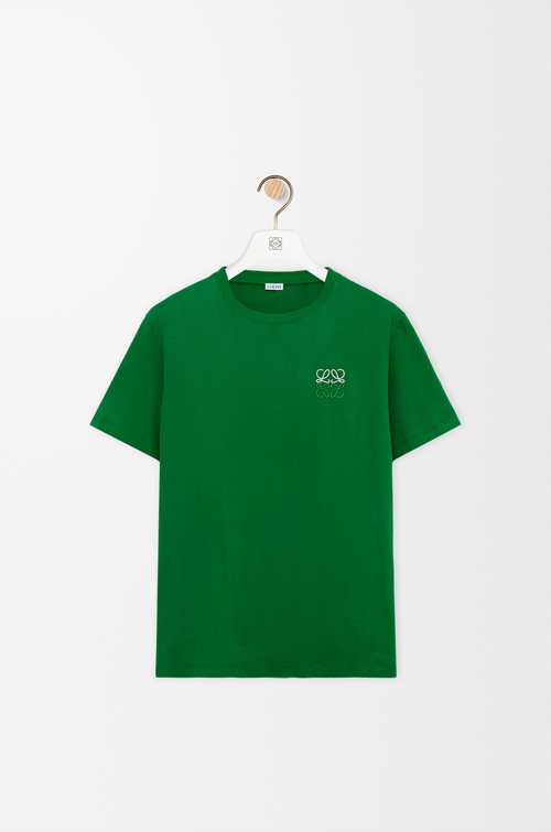 LOEWE Regular fit T-shirt in cotton Green