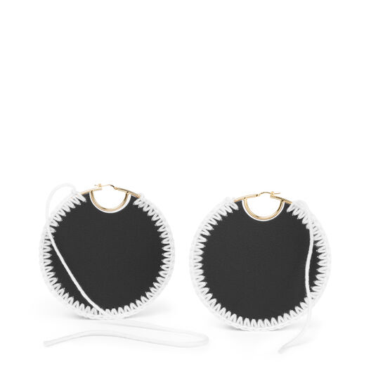 LOEWE Pendientes Macrame Negro/Oro LOEWE Pendientes Macrame Negro/Oro all