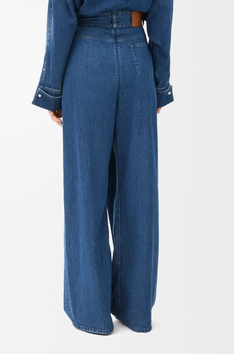 LOEWE Wrap jeans in denim Washed Denim