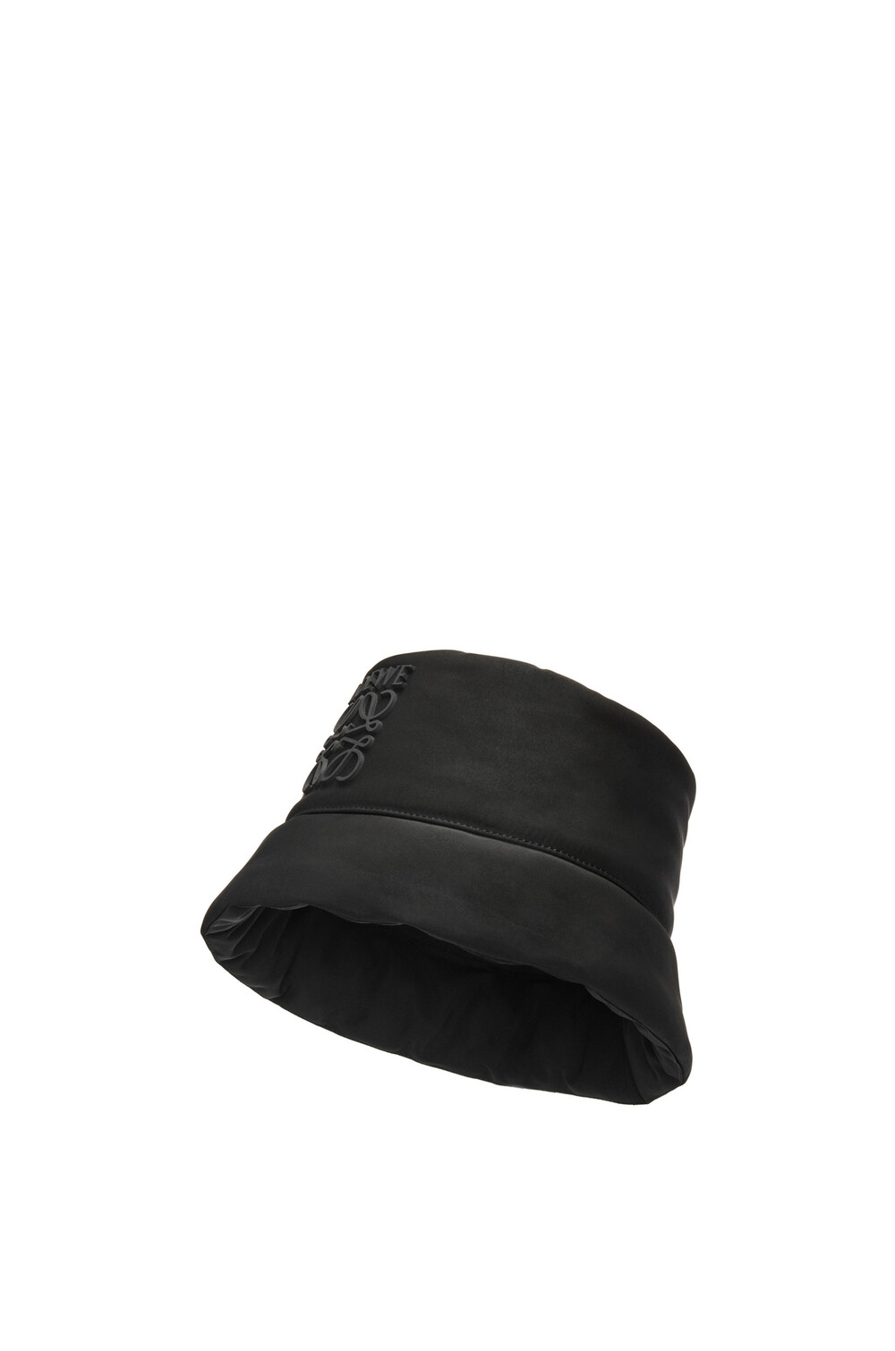 Puffer bucket hat in nylon Black - LOEWE display picture 3