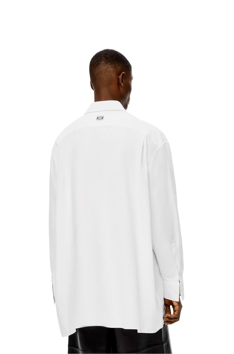 LOEWE 棉质 Kaonashi 衬衫 白色/多色 pdp_rd