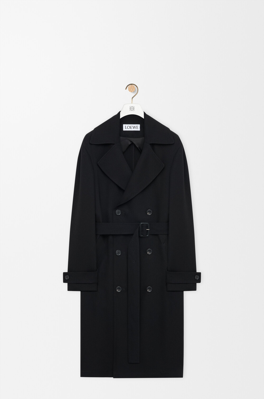 Trench che passione! Le novità da scoprire per l'autunno 2025 88 LOEWE Trench in viscosa stretch Nero