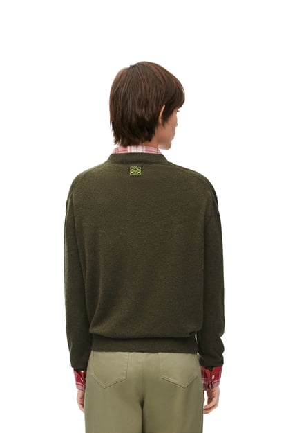LOEWE Sweater in cashmere Khaki Green plp_rd