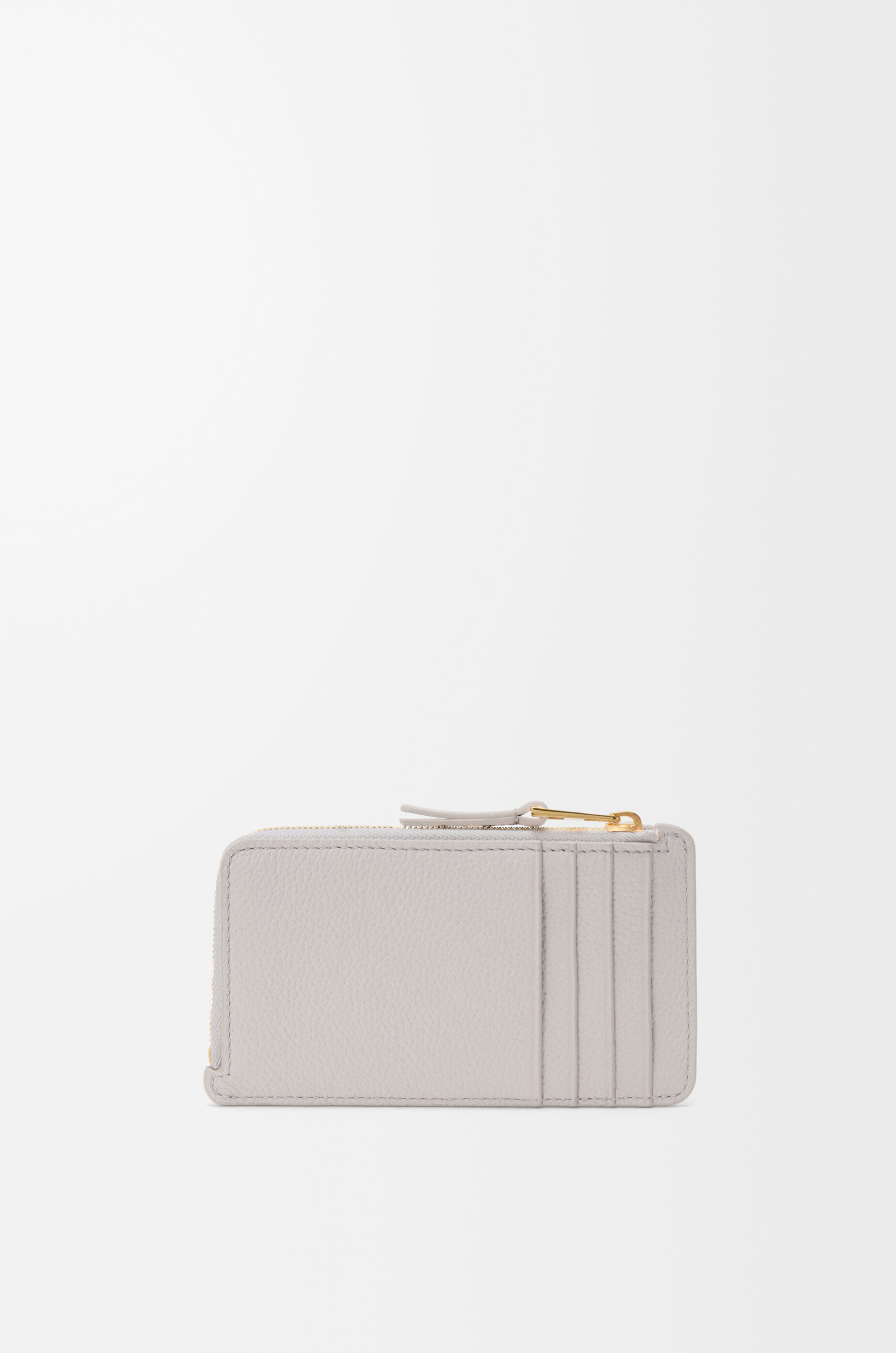 Coin cardholder in smooth and grained calfskin Grey - LOEWE