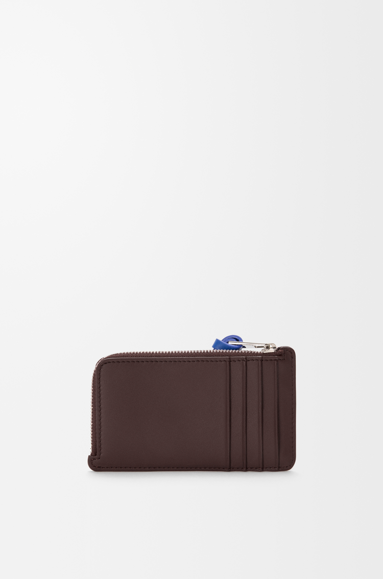LOEWE アライグマ コインカードホルダー（ナパカーフ） ダークブラウニー