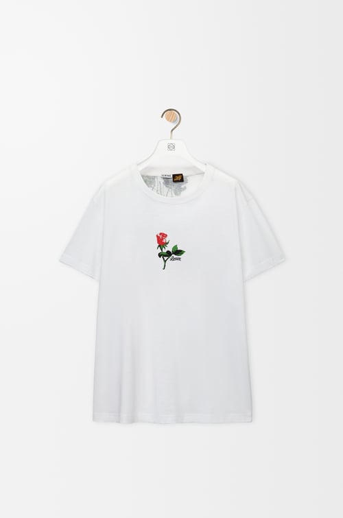 LOEWE Relaxed fit T-shirt in cotton White