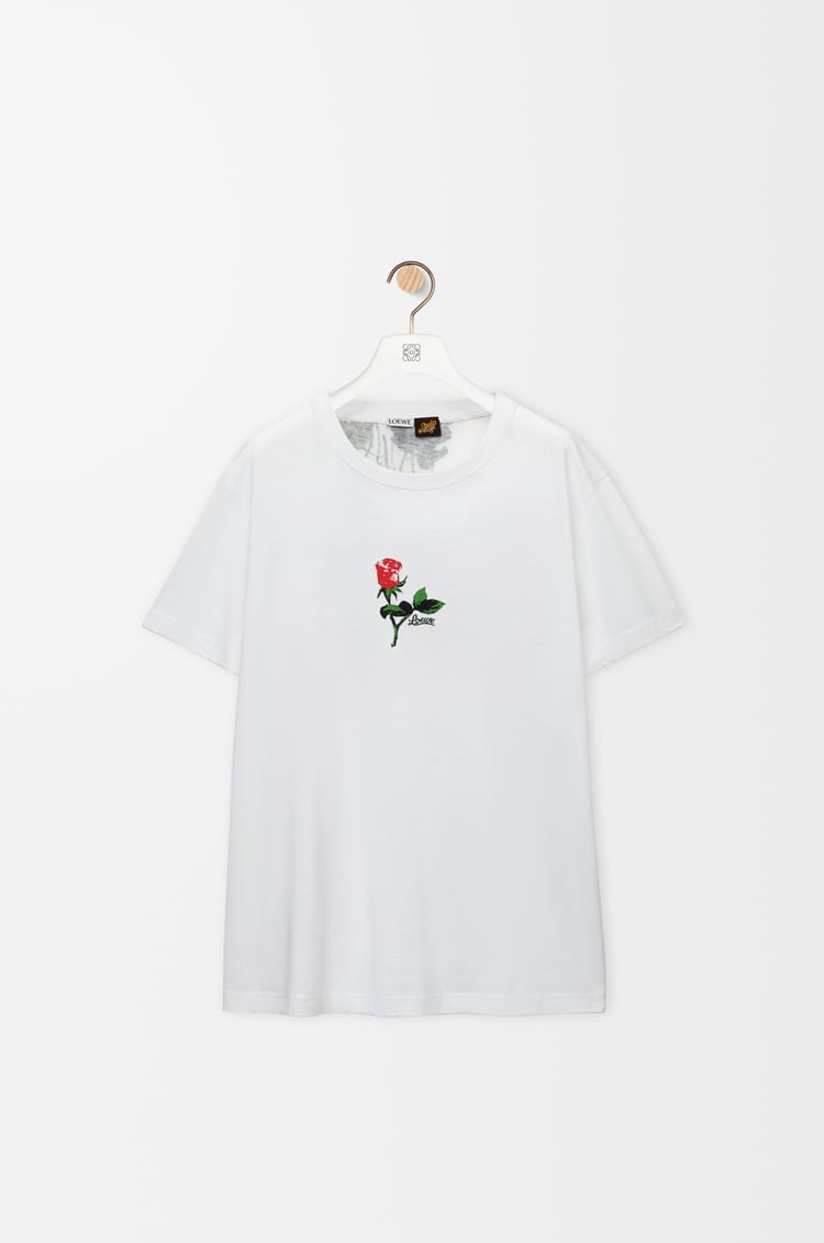 LOEWE Relaxed fit T-shirt in cotton White