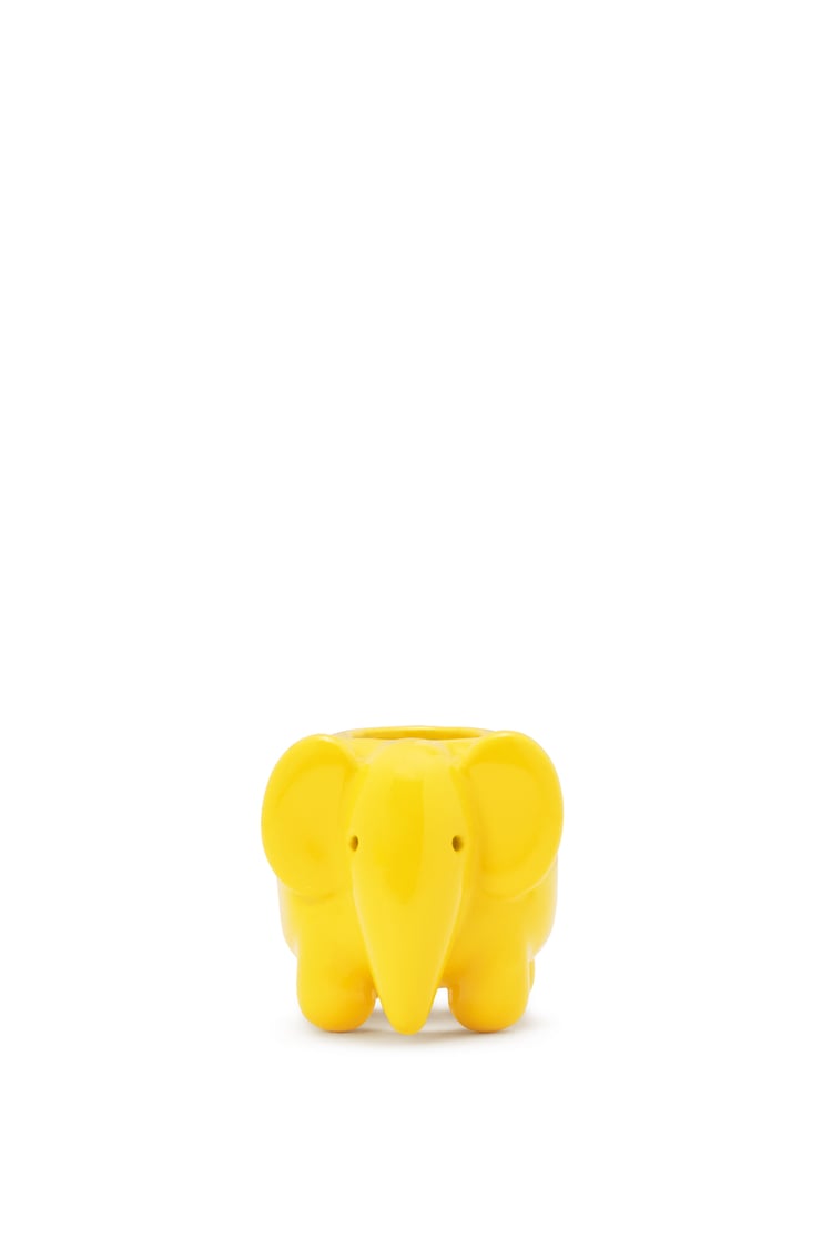LOEWE Dado Elephant grande Amarillo