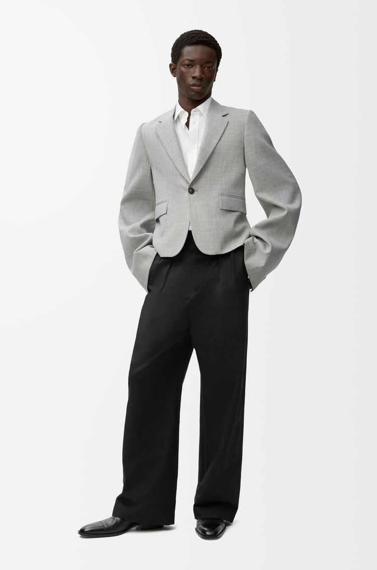 LOEWE Jacket in wool Grey