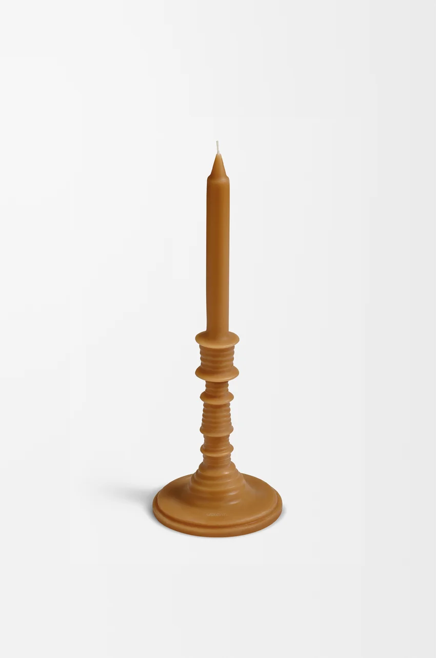 Loewe Bronze beeswax candleholder