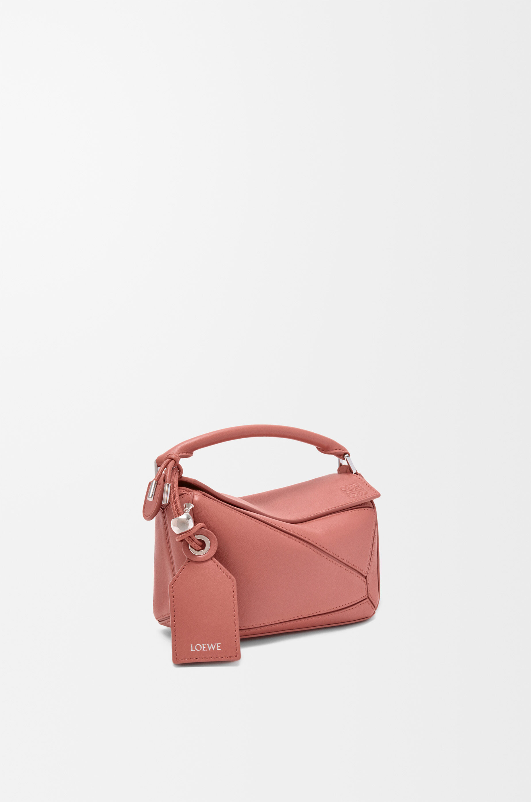 Mini Featherlight Puzzle bag in nappa lambskin Beige - LOEWE USA