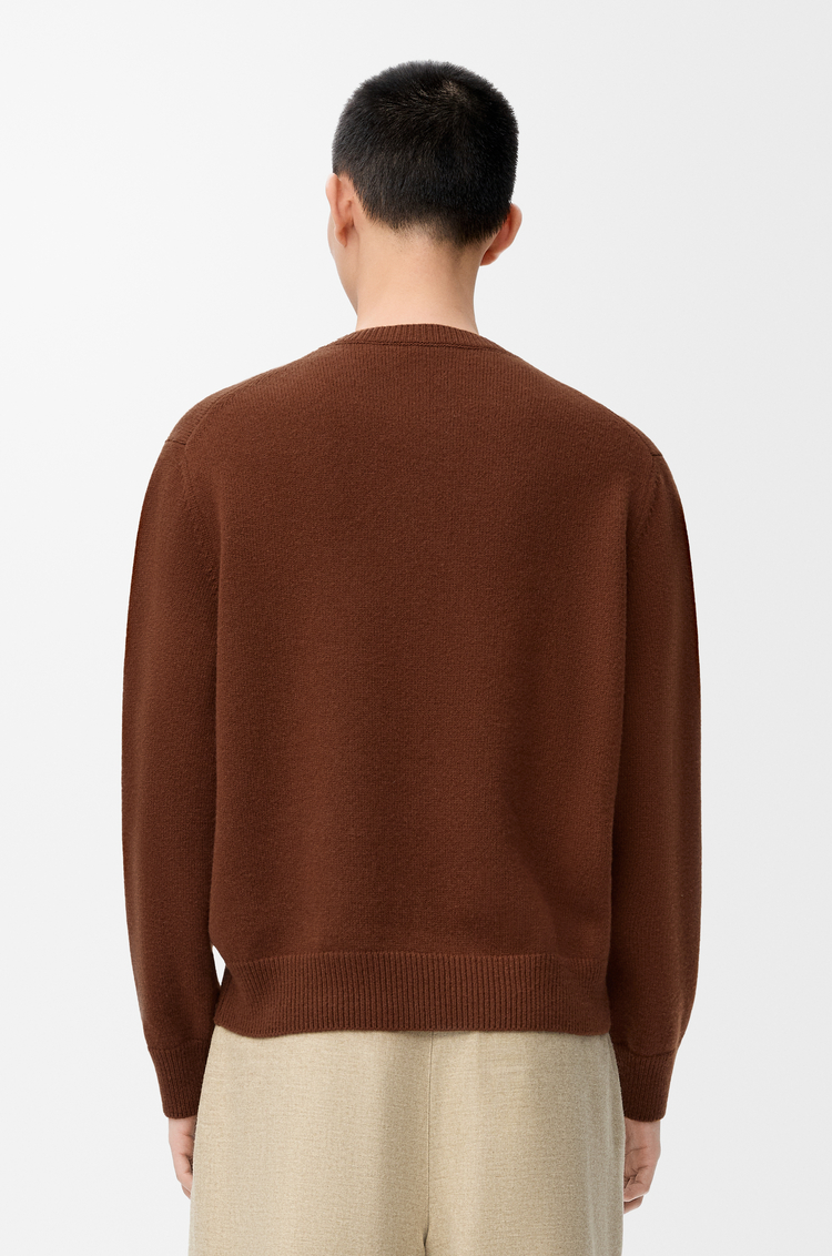 LOEWE Jersey en lana Marrón