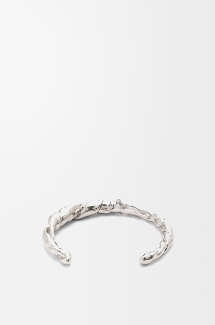 LOEWE ナパ ツイスト カフス シン (スターリングシルバー) シルバー