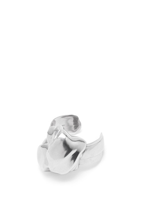 LOEWE Nappa knot large cuff in sterling silver Silver plp_rd