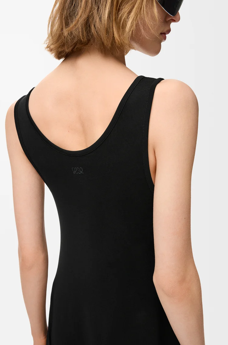 LOEWE Dress in viscose Black