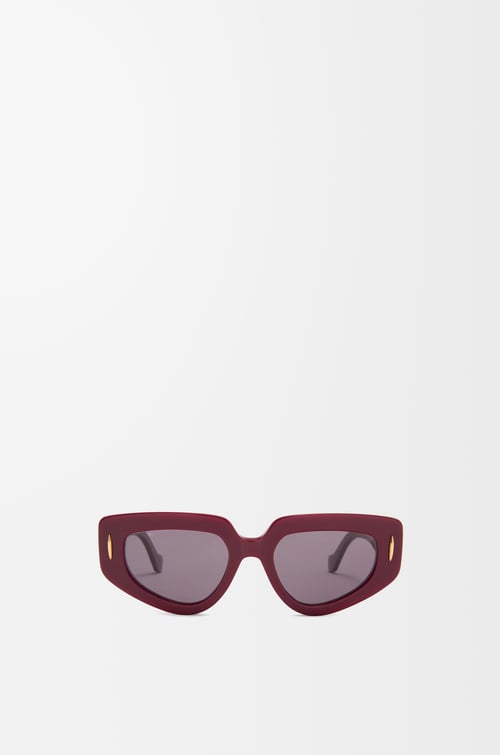 LOEWE Gafas de sol Butterfly Screen Burdeos