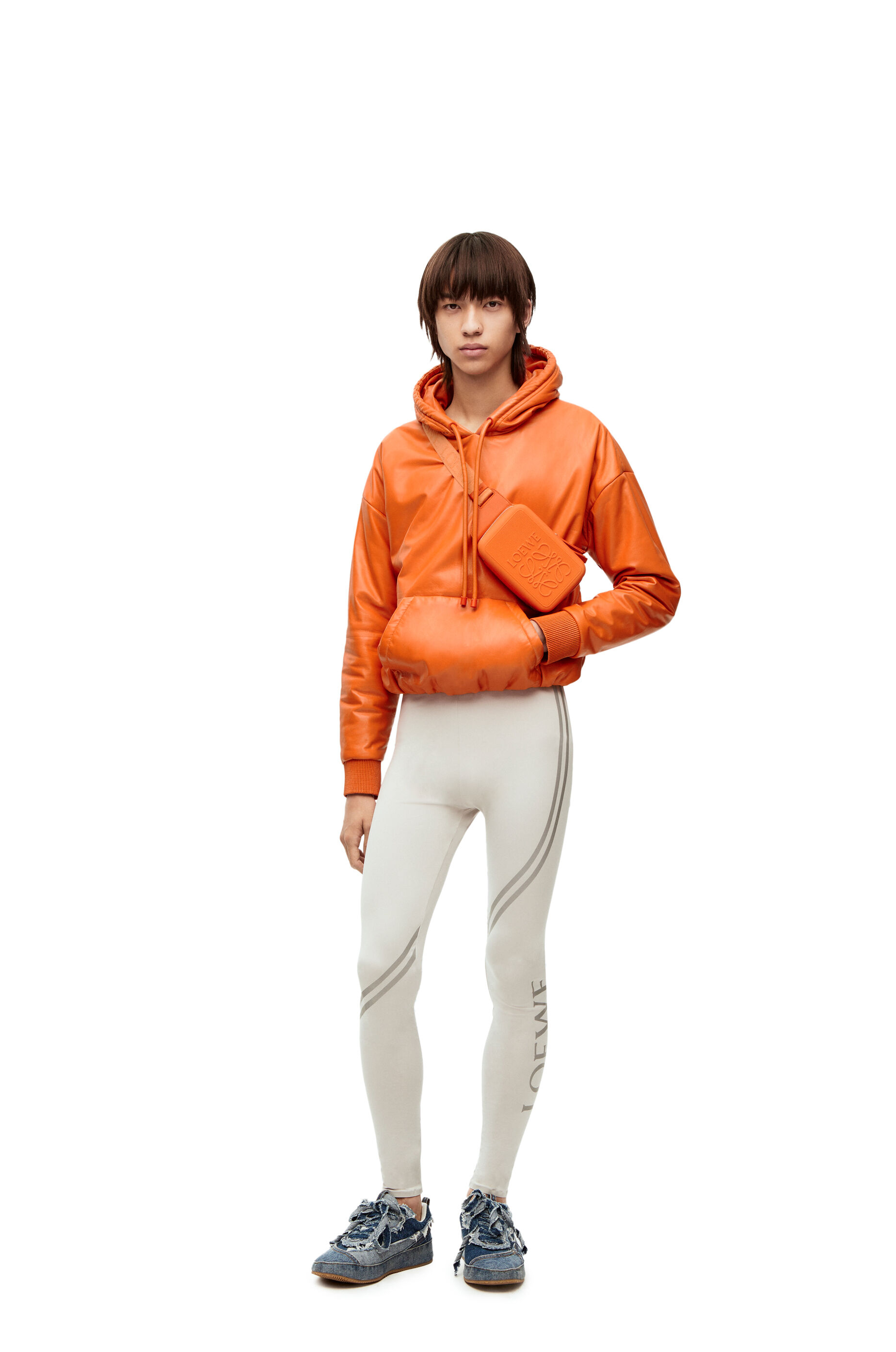 Padded hoodie best sale