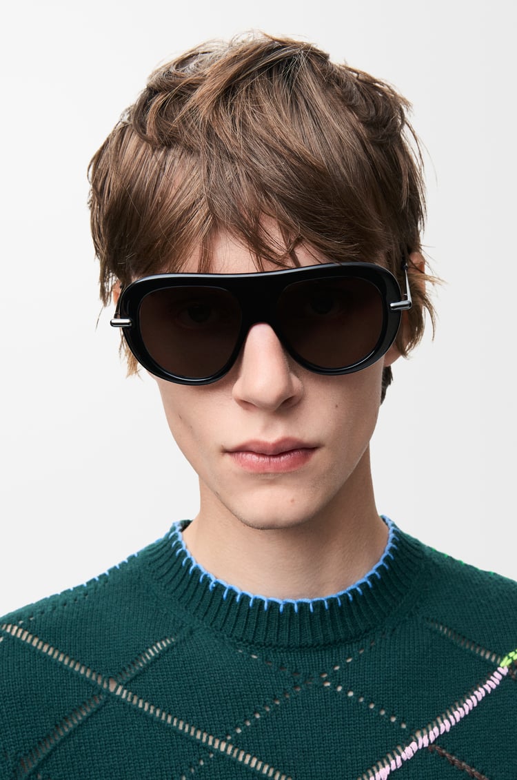LOEWE Gafas de sol Pilot Slim Negro