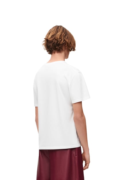 LOEWE Relaxed fit T-shirt in cotton 白色 plp_rd