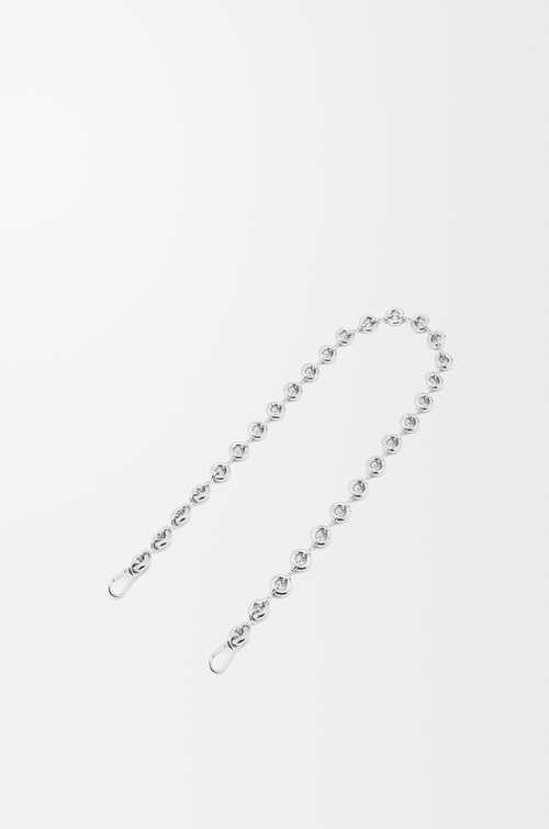 LOEWE Cadena con eslabones circulares Plata