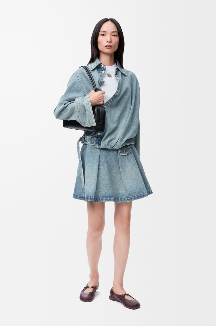 LOEWE Small fit T-shirt in cotton blend Blanco