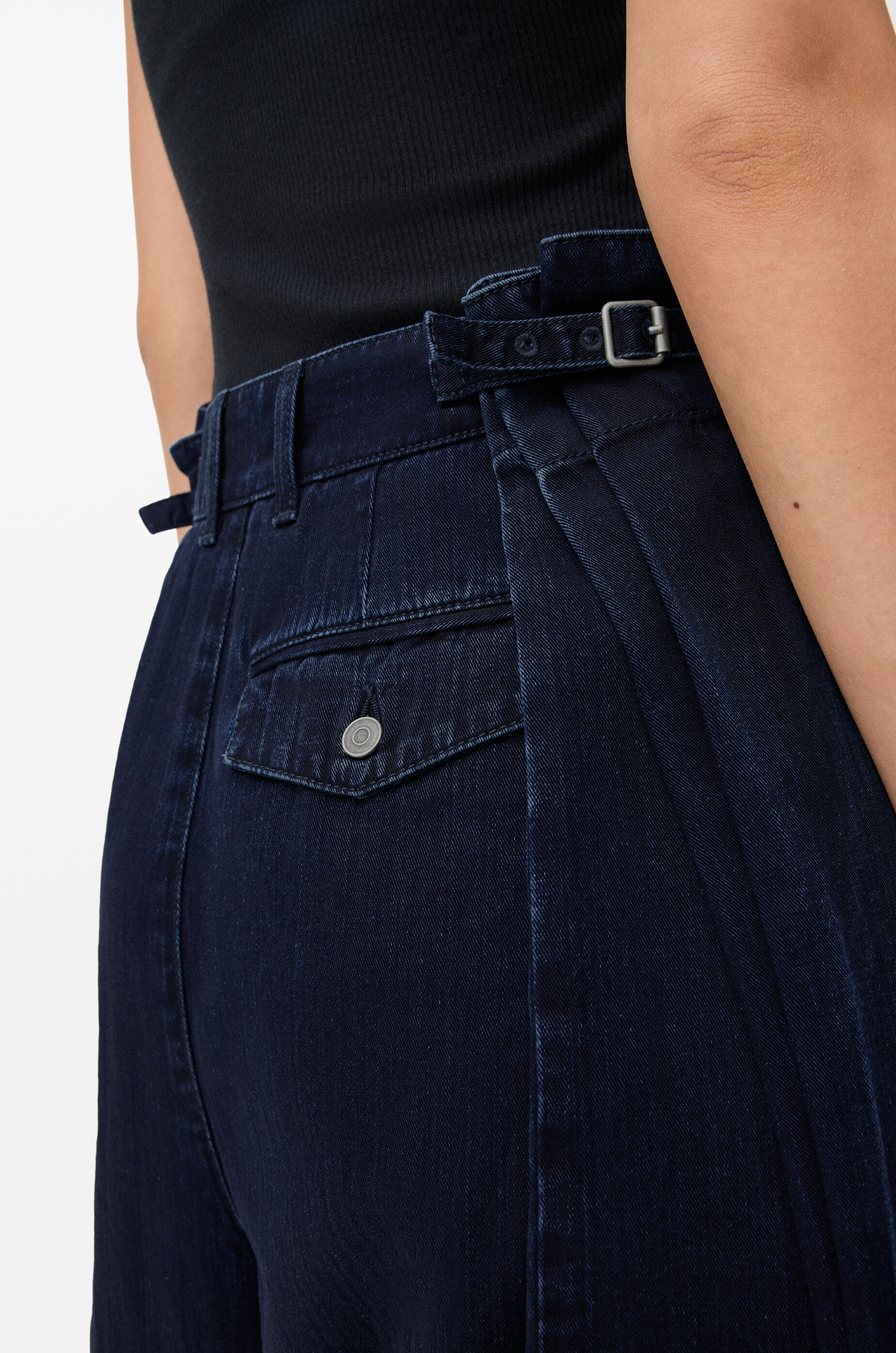 ドレープ ジーンズ（デニム） ブルー - LOEWE