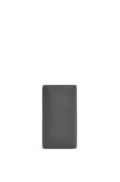 LOEWE Key case in soft grained calfskin Anthracite plp_rd