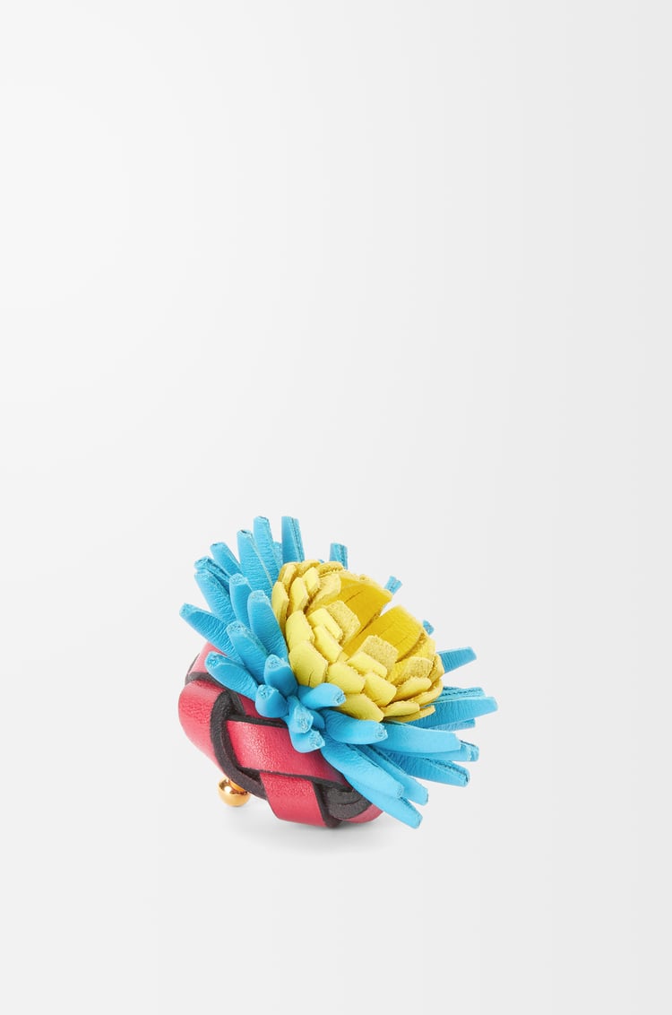 LOEWE 经典牛皮革仙人掌饰钉花 粉色/蓝色