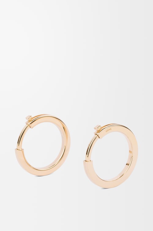 LOEWE Anillas metálicas para bandolera Dorado