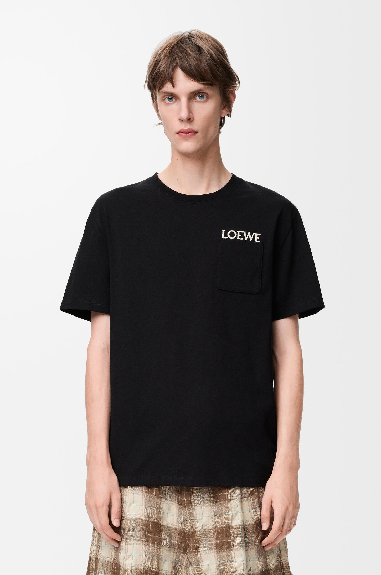 LOEWE Relaxed fit T-shirt in cotton Black