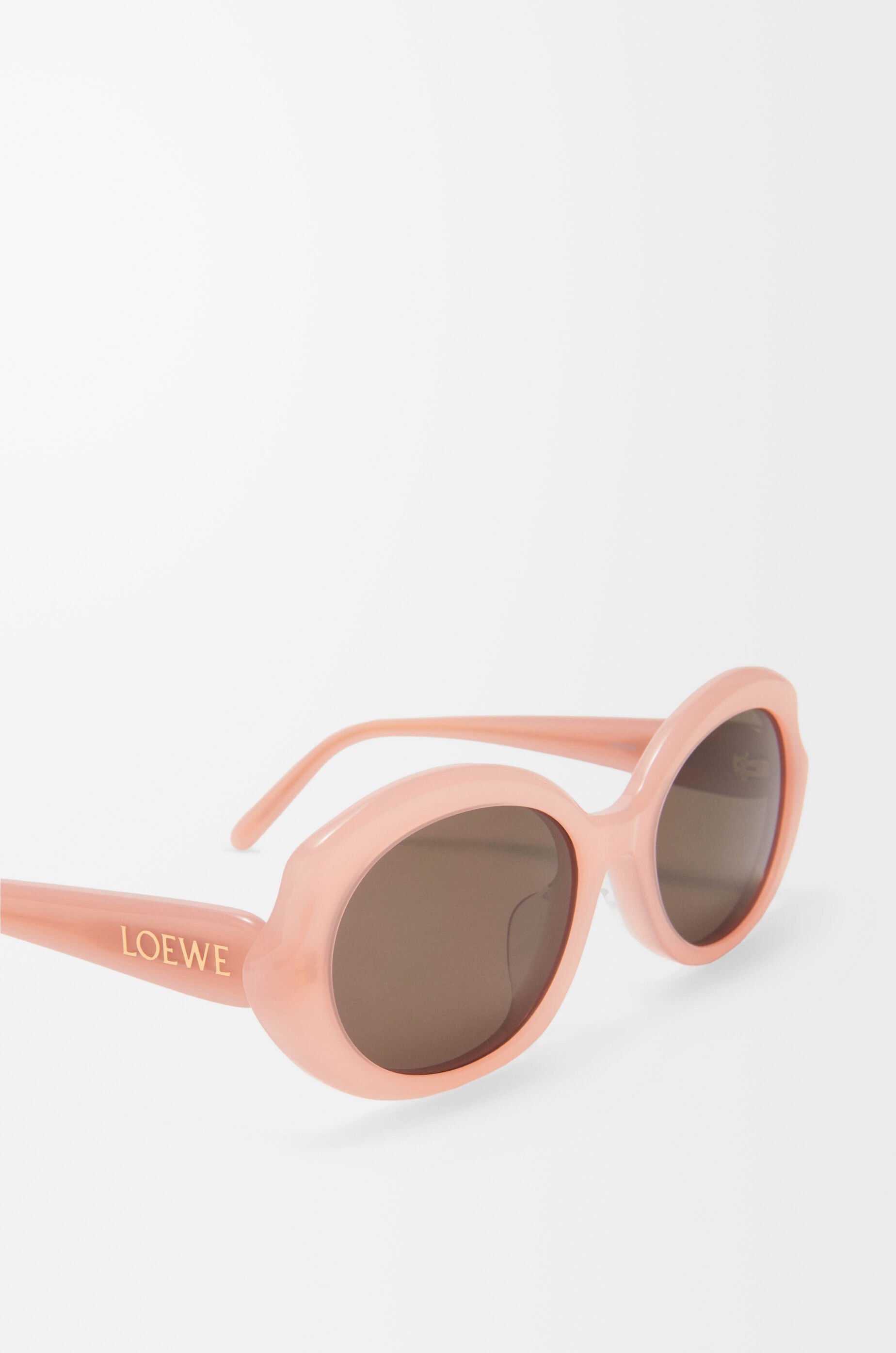 ミニ オーバル スリム サングラス ピンク - LOEWE