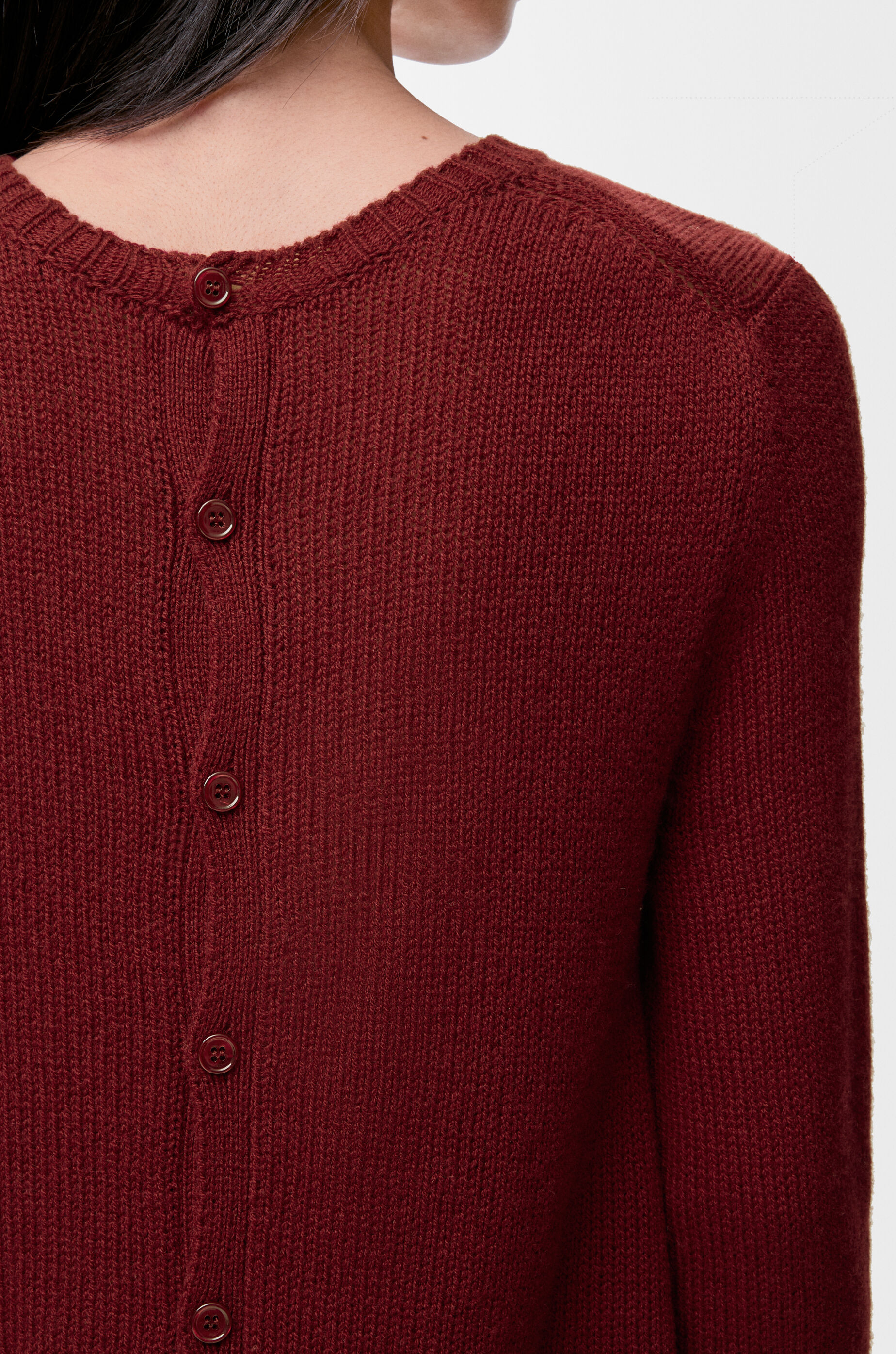 LOEWE カシミヤ+ウール ニット セーター（カシミヤ） レッド - LOEWE