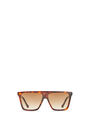 LOEWE Thin flat top sunglasses Dark Havana Patchwork pdp_rd