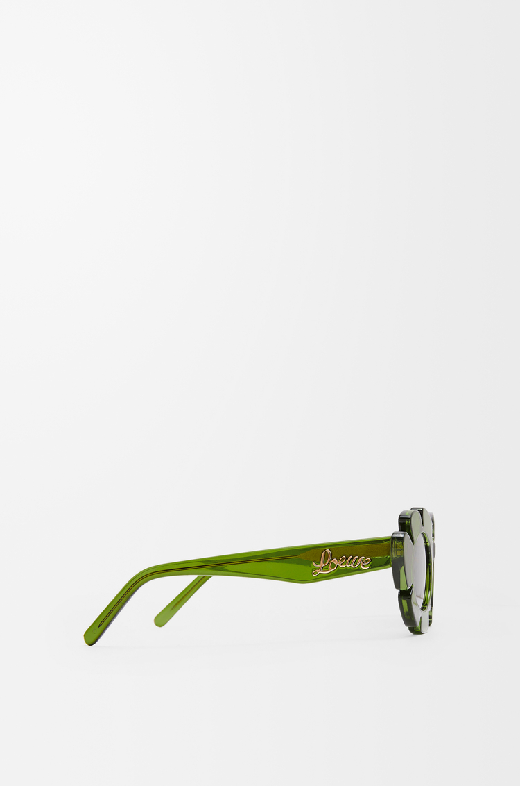 LOEWE Flower sunglasses Cactus Green