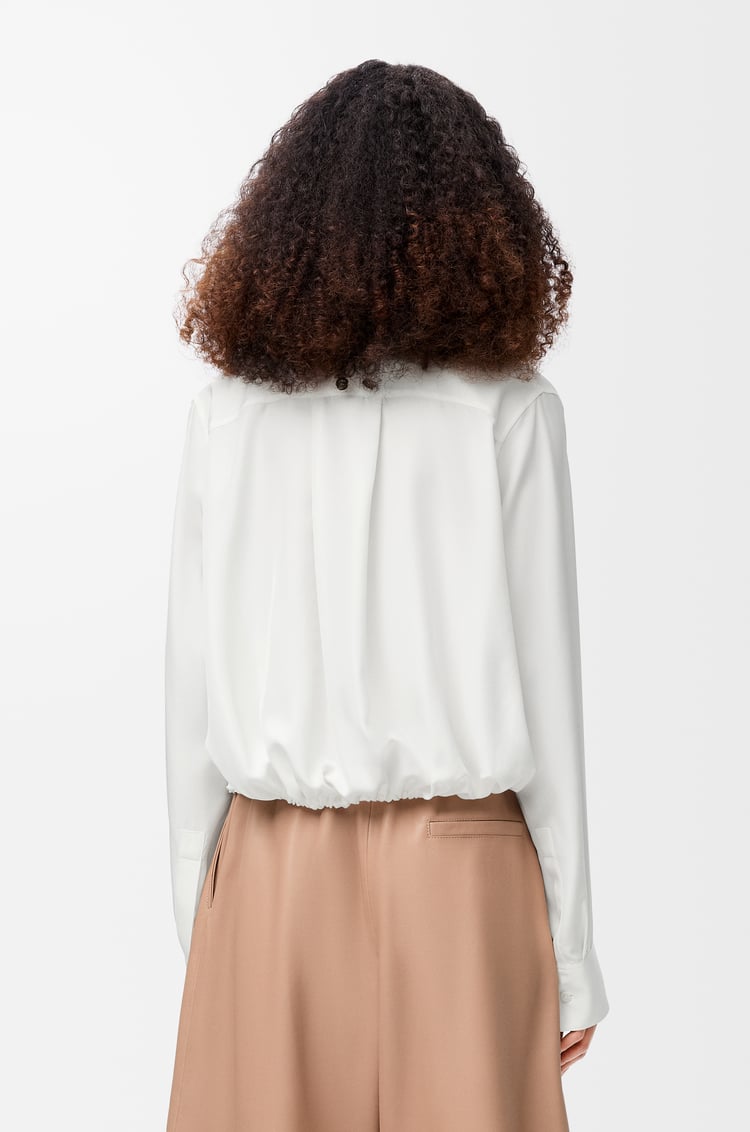 LOEWE バルーン シャツ（シルク） ホワイト