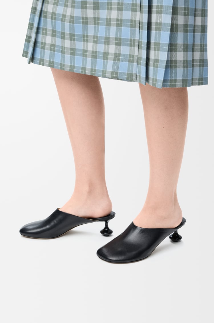 LOEWE 羊皮革 Toy 穆勒鞋 黑色