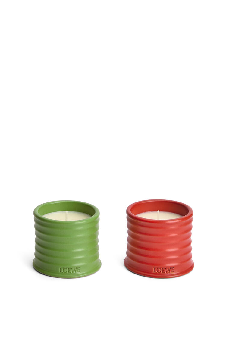 LOEWE Tomato Leaf and Luscious Pea candle set Green/Red pdp_rd