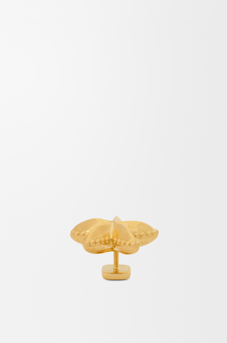 LOEWE Pin Estrella de mar Dorado