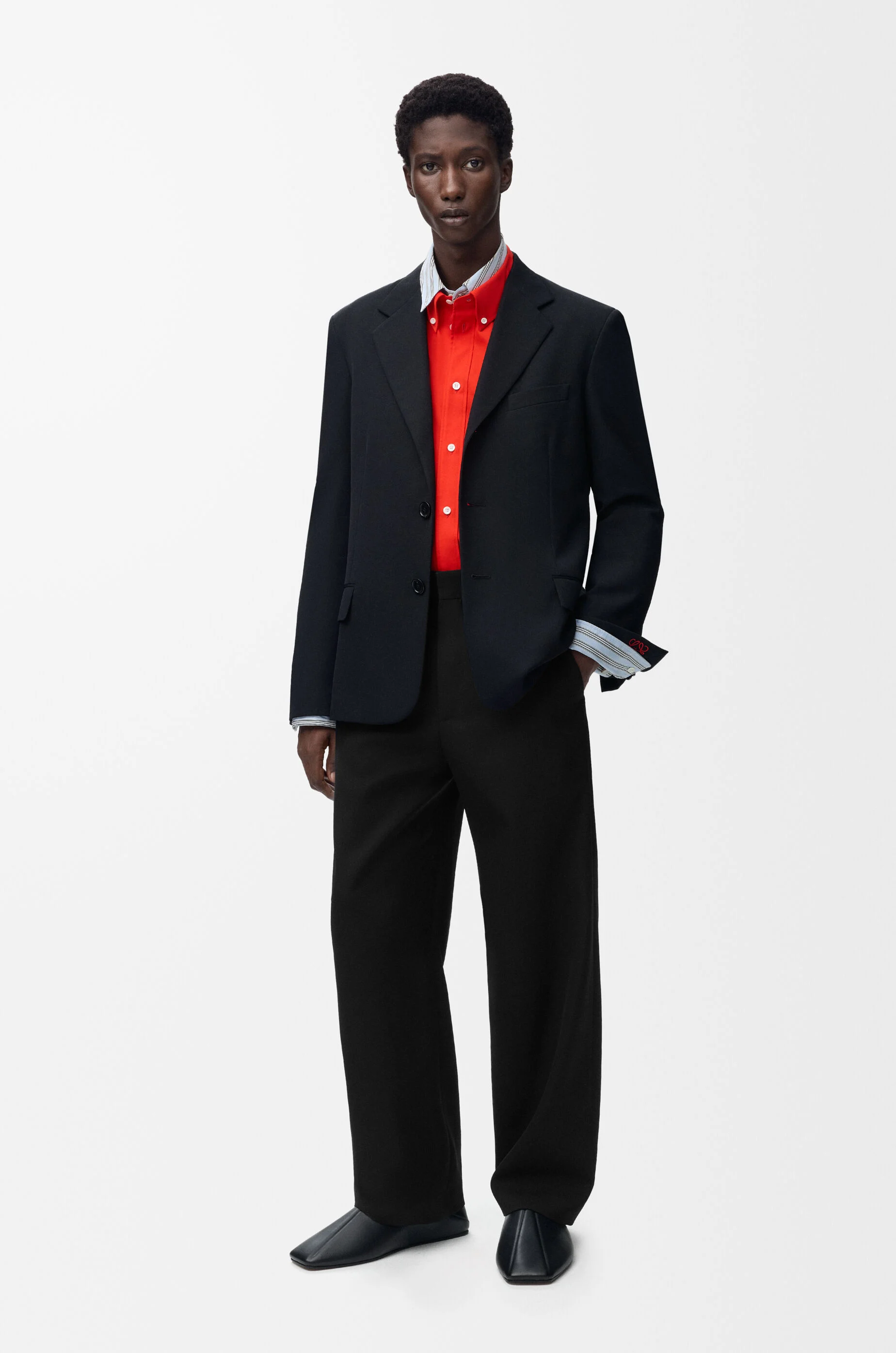 LOEWE ブラックウールジャケット ジャケット（ウール） ブラック - ロエベ 日本 公式サイト