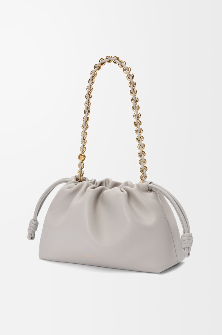 LOEWE フラメンコパース（メローナパラム） シェルグレー