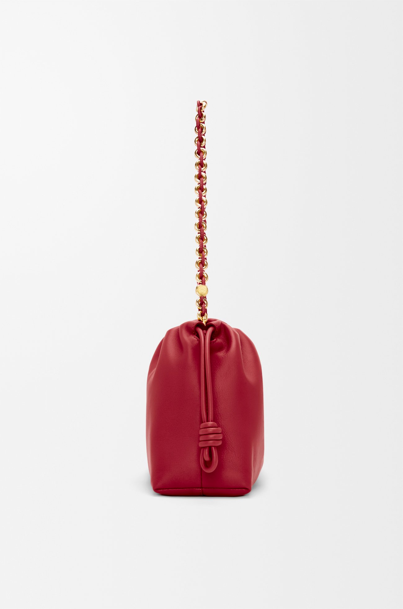 LOEWE Bolso Flamenco Purse mediano en piel napa de cordero Rojo Tostado plp_rd