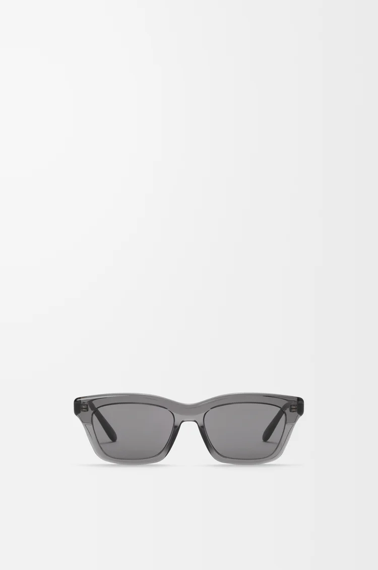 LOEWE Sigma Slim sunglasses Transparent Grey/Black
