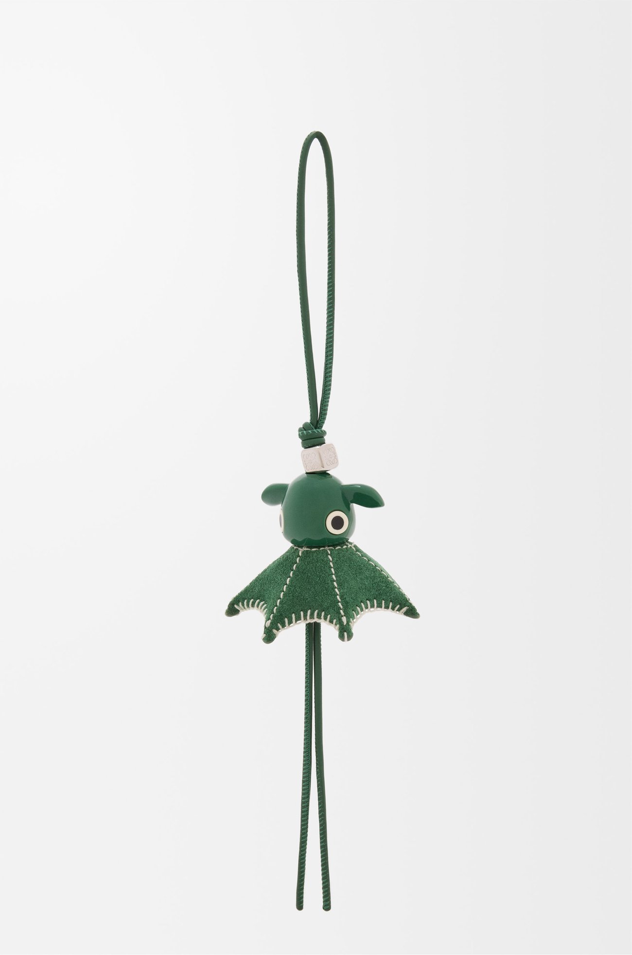 LOEWE バーシティ パズ チャーム グリーン