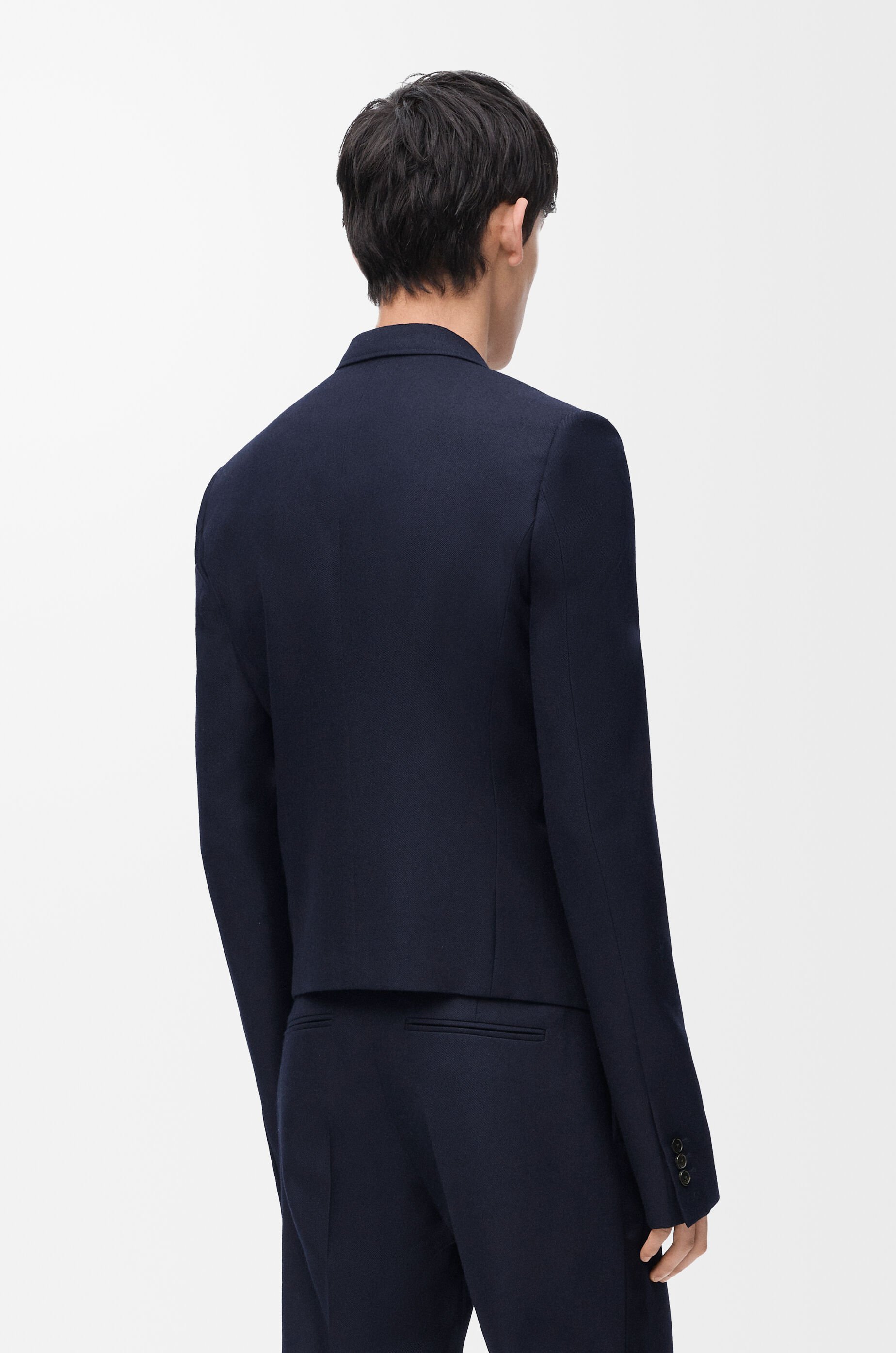 Jacket in wool Blue - LOEWE