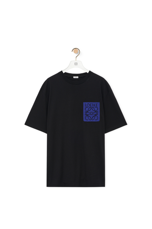 リラックスフィット Tシャツ（コットン） ブラック - LOEWE