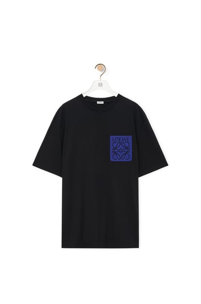 LOEWE Relaxed fit T-shirt in cotton Black