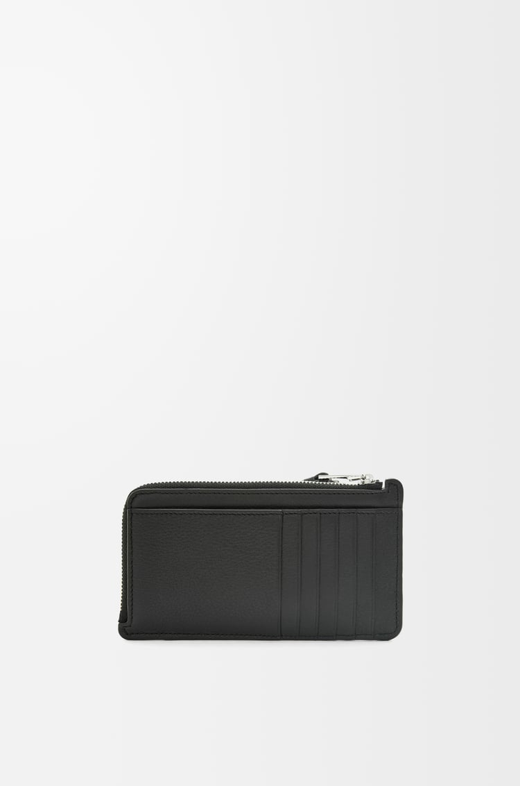 LOEWE Puzzle long coin cardholder in classic calfskin Black